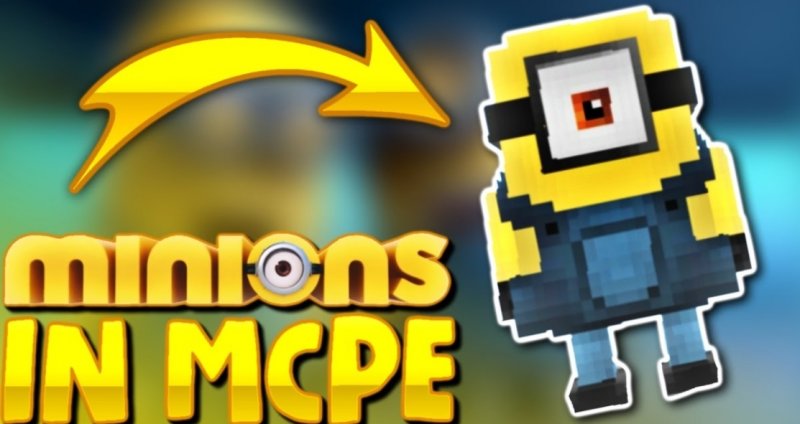 Мод на миньонов - Minions 1.2, 1.1.5